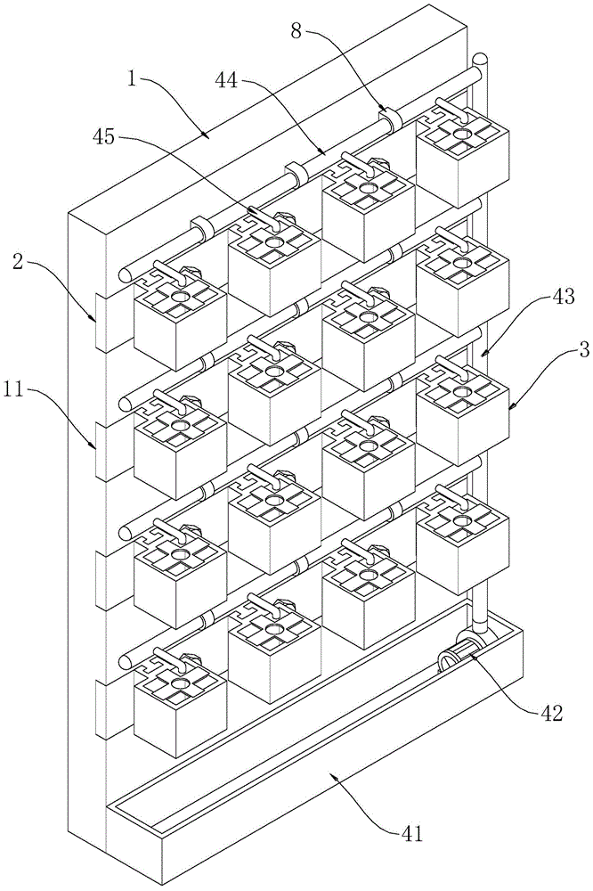 一种建筑外墙绿化装置的制作方法