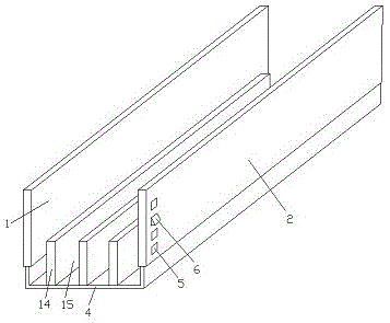 一种可伸缩式电缆桥架的制作方法