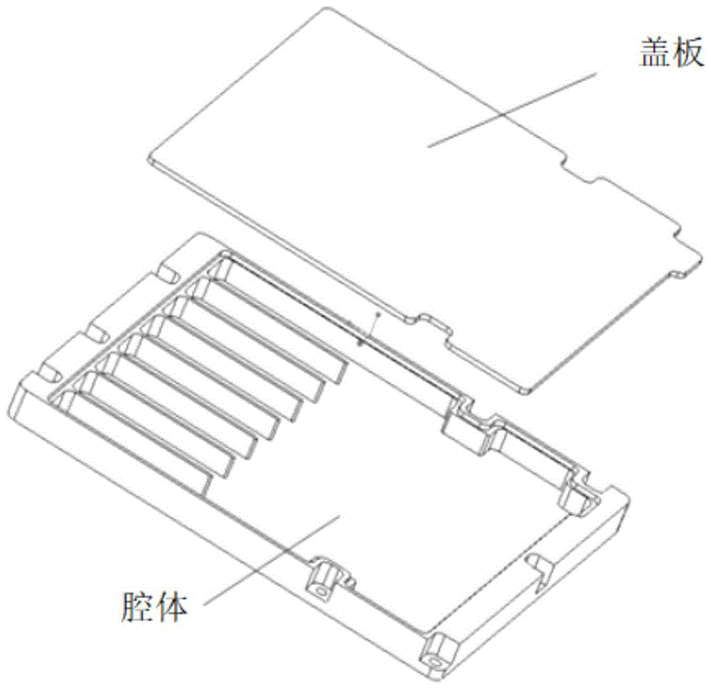 一种八通道TR组件的硅铝合金腔体激光封焊方法与流程