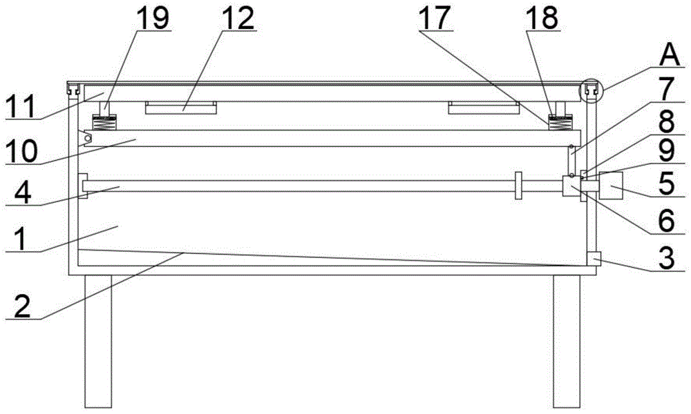 一种光学全息实验用物理实验台的制作方法