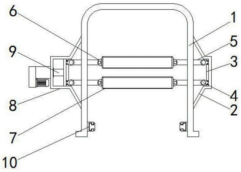 一种电梯生产用钢板加工装置的制作方法