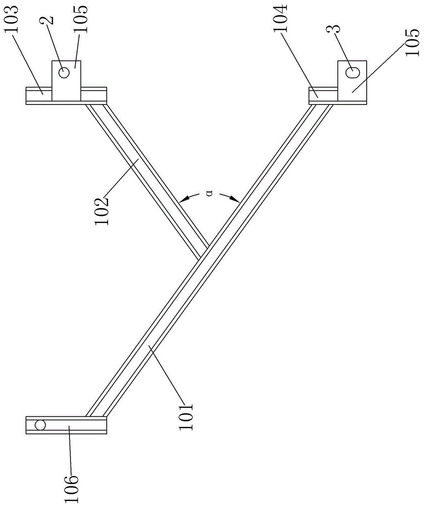 脚手板托架及其与导轨连接体系的制作方法
