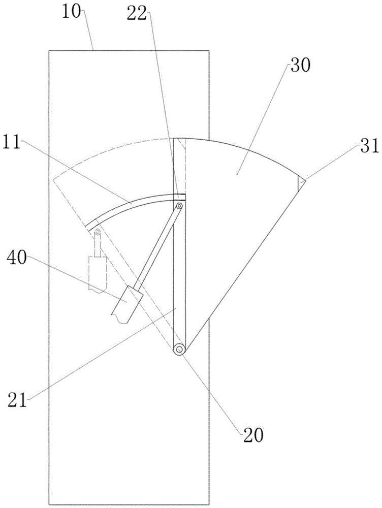 一种新型的闸机翼闸的制作方法