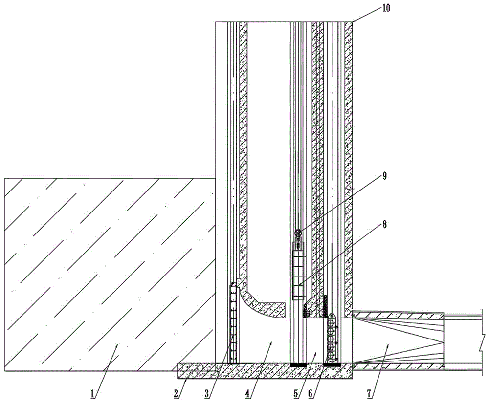 一种应用在排气井内的双向取水闸门结构的制作方法