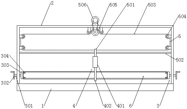 一种市政工程工字钢防腐喷涂装置的制作方法