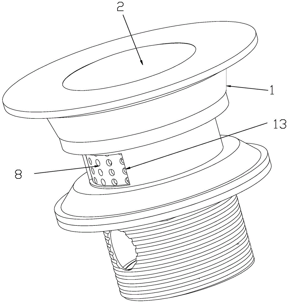 一种具有双排水口的下水器的制作方法