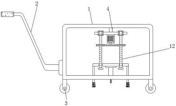 一种建筑施工用定位装置的制作方法