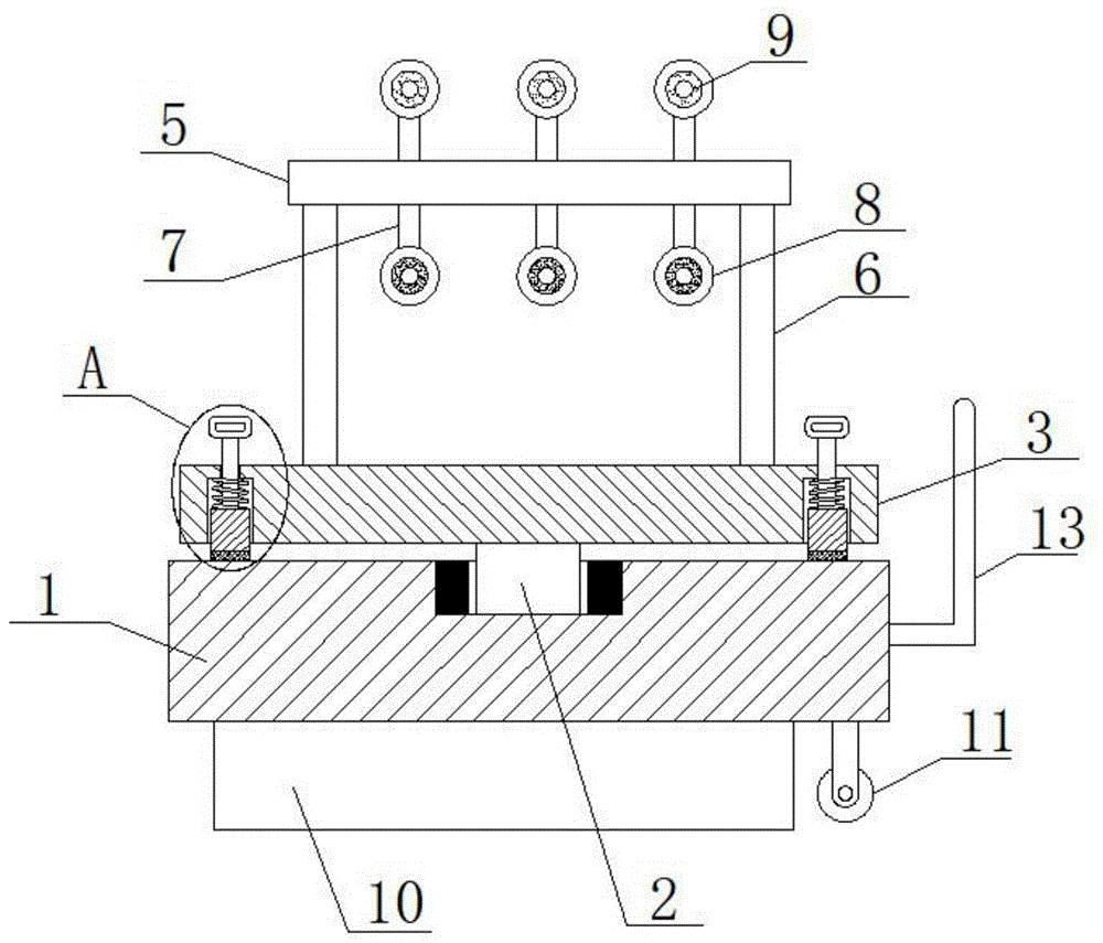 一种肾脏病用透析管体外固定装置的制作方法