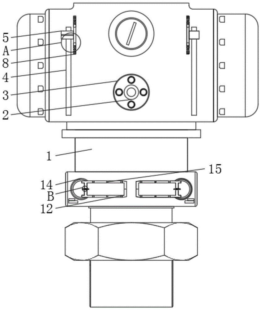 一种具有快速安装结构便于读数的压力变送器的制作方法