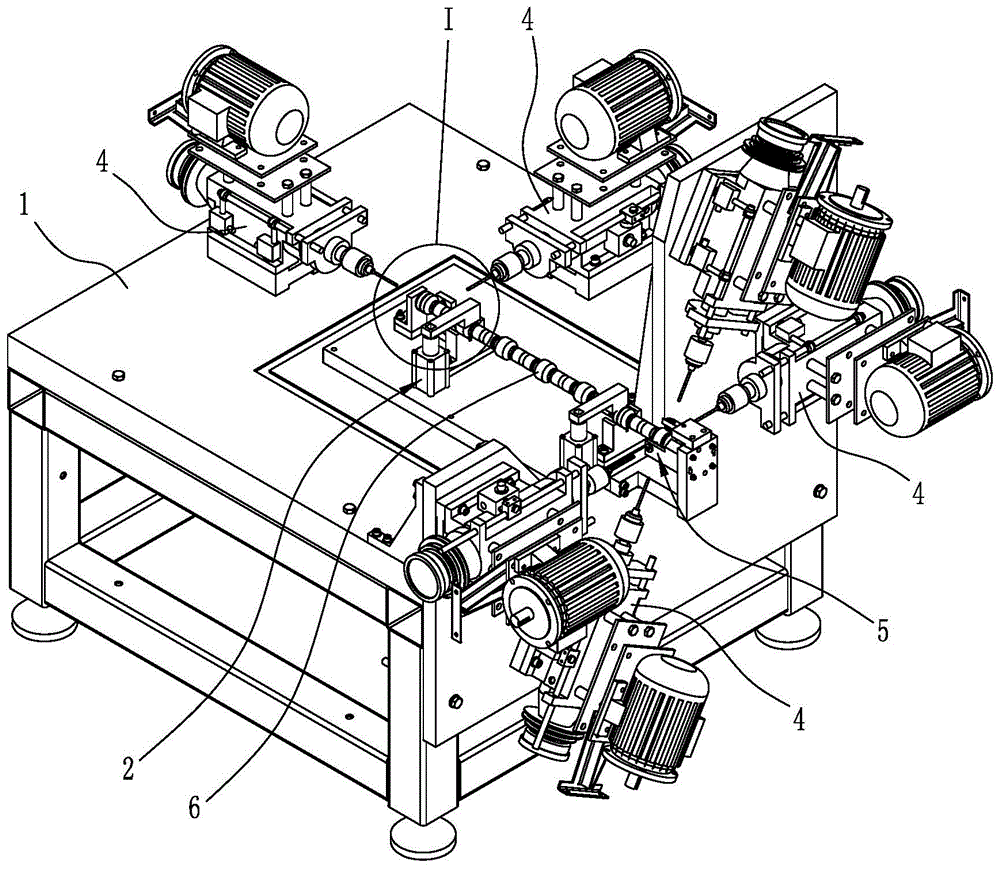 凸轮轴钻孔专机的制作方法