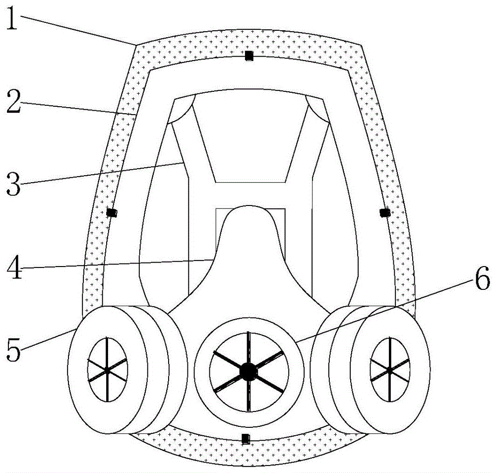 一种用于化工的安全面罩的制作方法