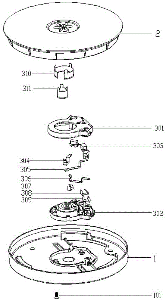 一种分体式吸顶灯及其电器盒的制作方法