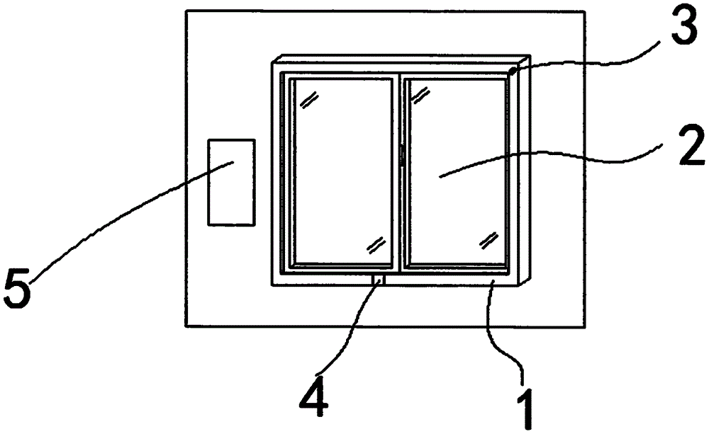 一种智能型塑钢门窗的制作方法