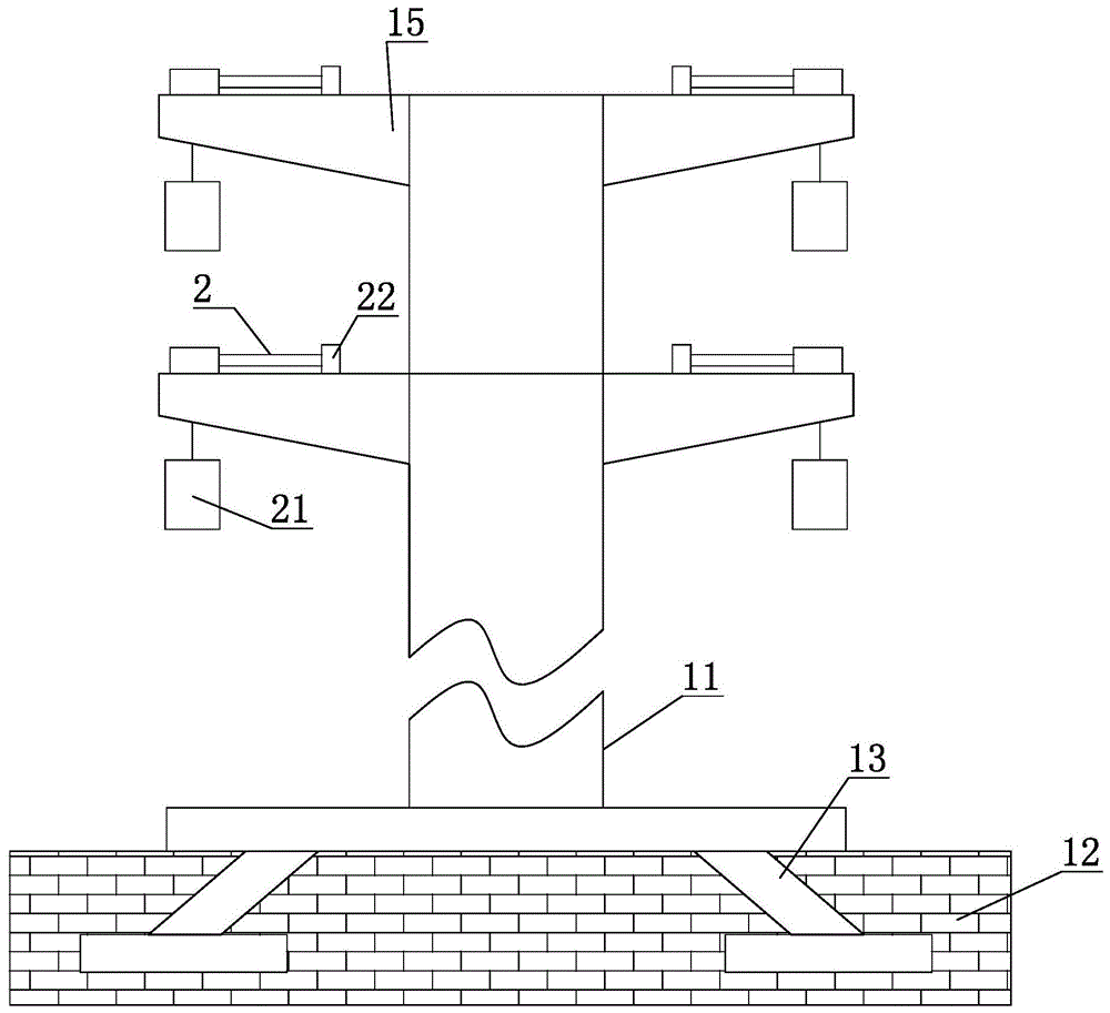 一种电力杆塔的制作方法