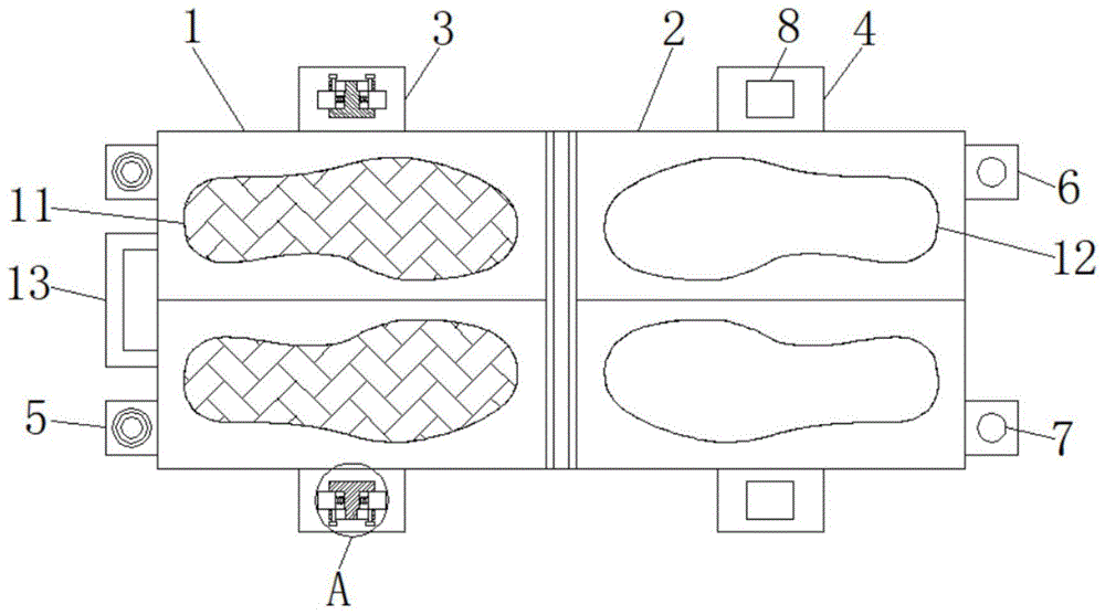 一种老人鞋底的模具的制作方法