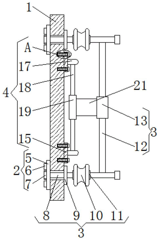 一种房建用高空施工的安全悬挂结构的制作方法