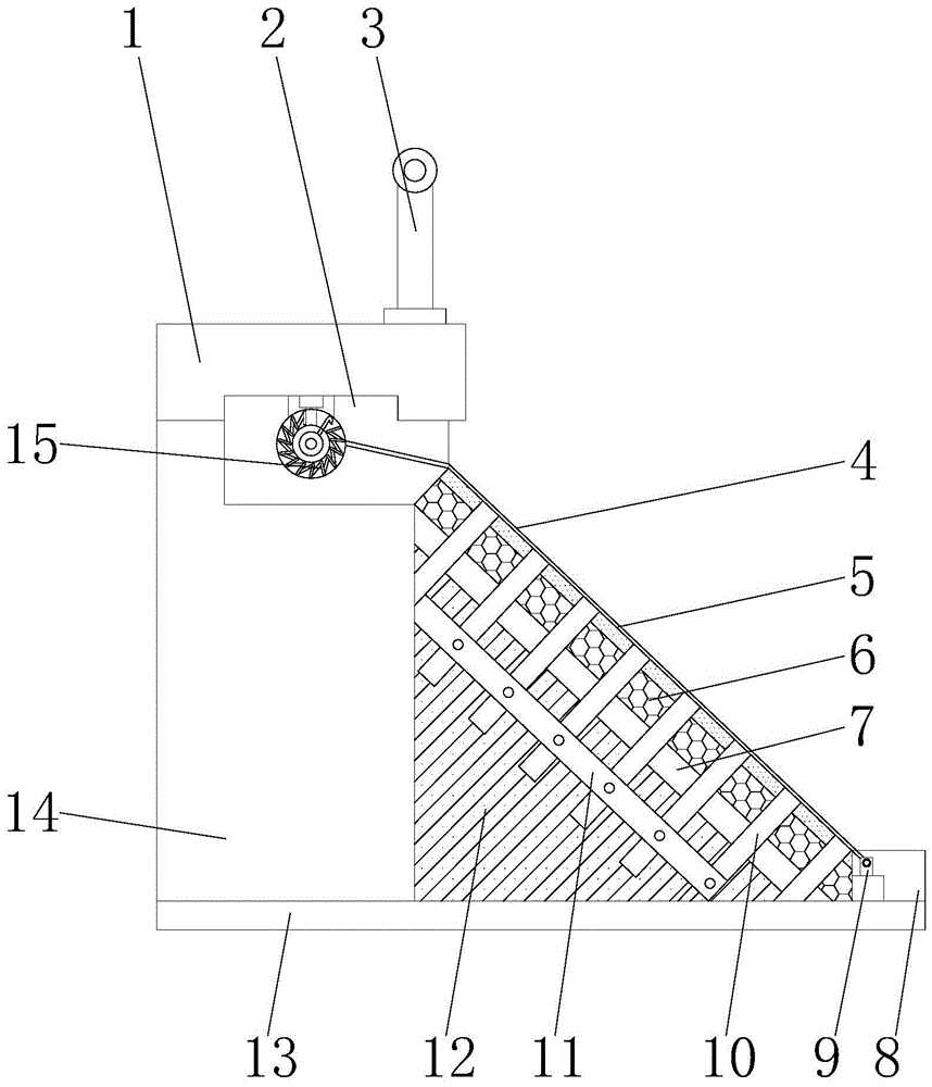 一种生态环保型水利护坡的制作方法