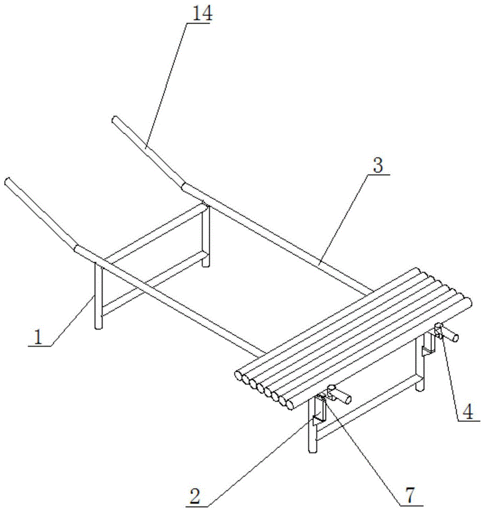 一种辊体中转架的制作方法