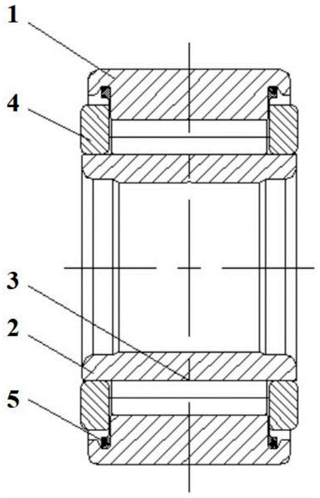一种内圈带轴的密封圆柱滚子轴承的制作方法