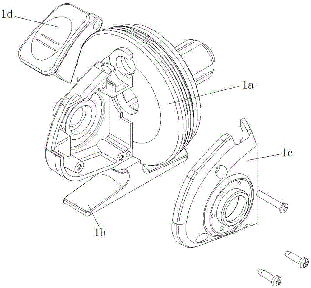 一种封闭式渔线轮的通用型主体结构的制作方法