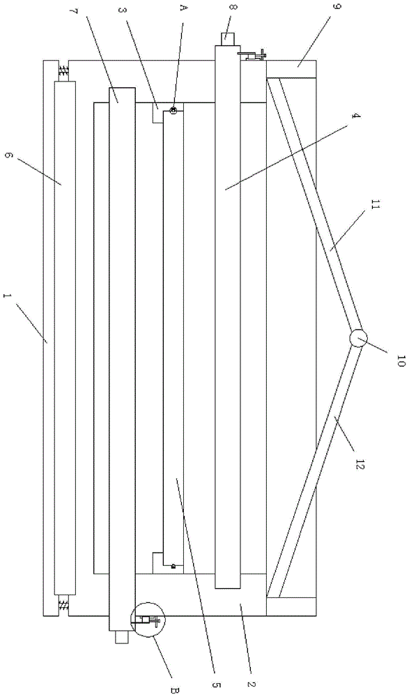 一种锂电池用托盘架的制作方法