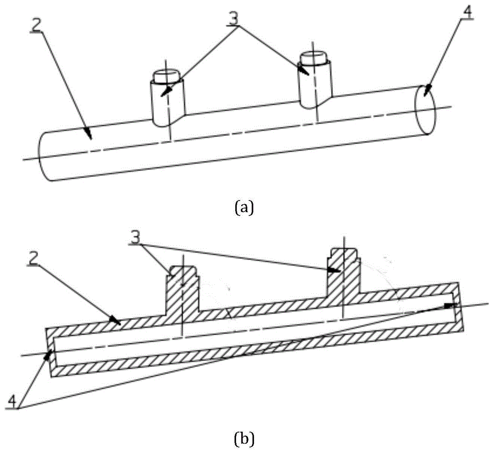 变速器壳体预铸油管结构的制作方法