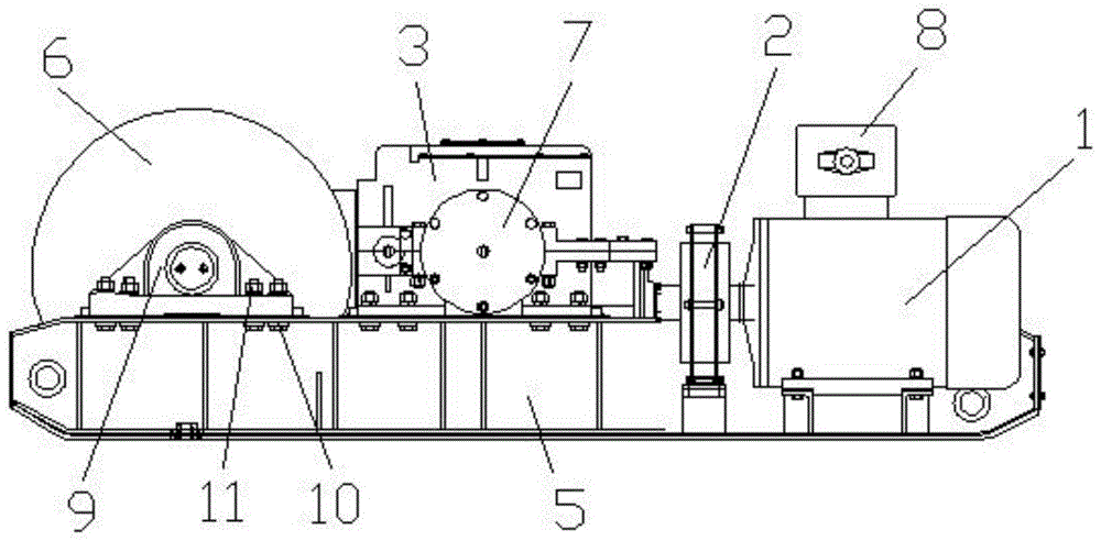 一种带电液推动器制动的回柱绞车的制作方法