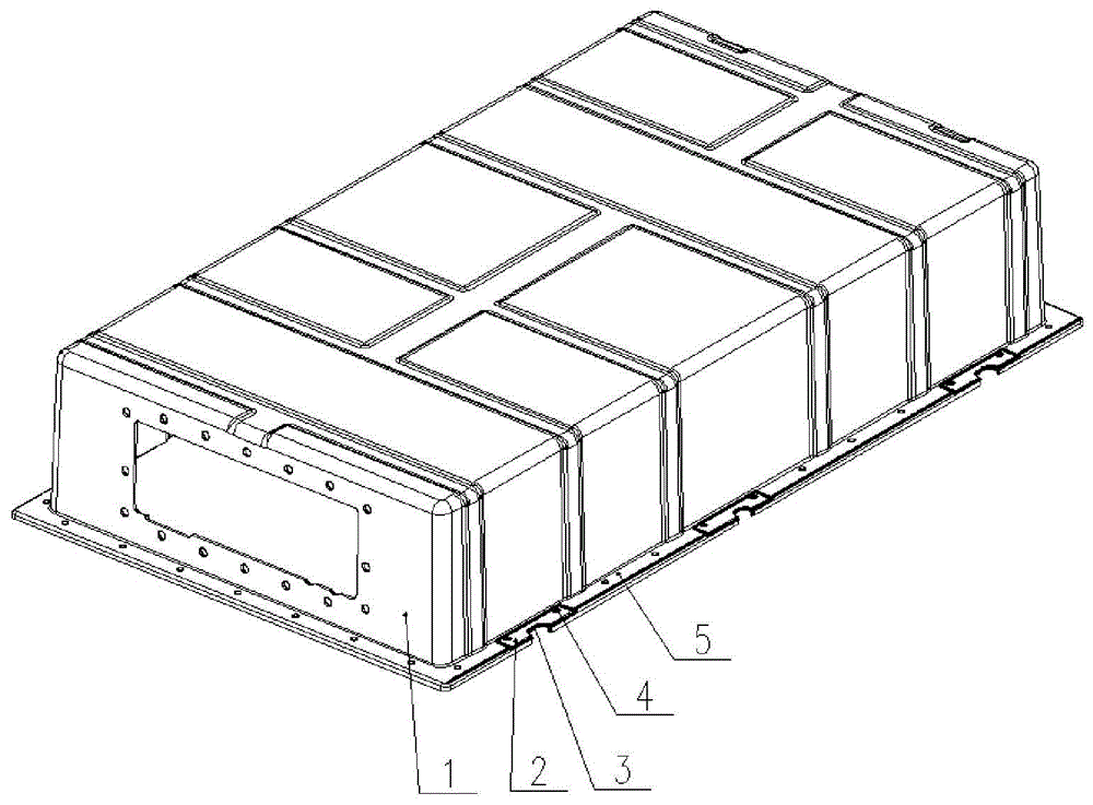 一种电池箱上盖及其电池箱的制作方法