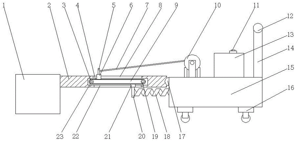 一种用于桥梁建设的夯实机的制作方法