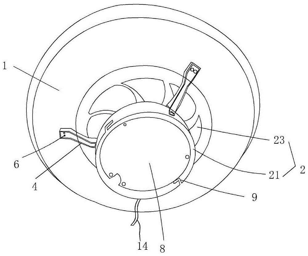 风扇灯具的制作方法