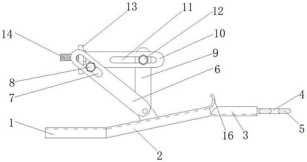 一种固定织带宽窄设备的制作方法