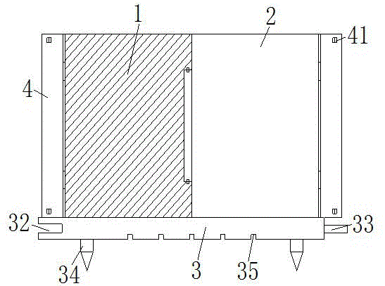 一种方便携带的建筑施工用挡板的制作方法