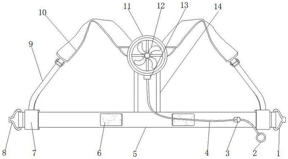 一种户外便携式背装具的制作方法