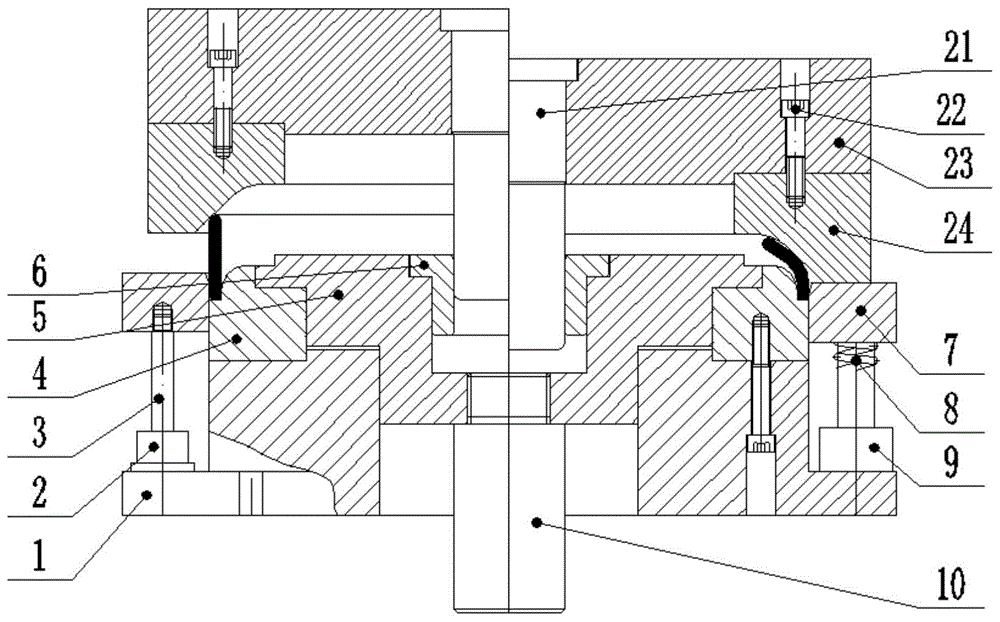 一种收口成形模具的制作方法