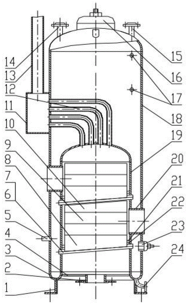 一种立式多孔介质炉膛锅炉的制作方法