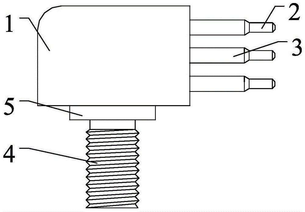 一种扁平转向水密连接器的制作方法