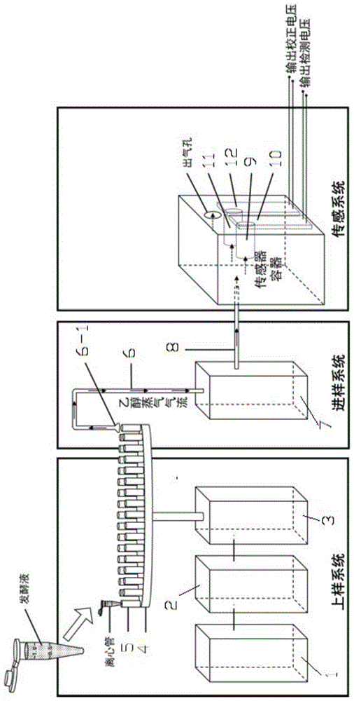 一种高通量检测小样微生物发酵乙醇浓度装置的制作方法