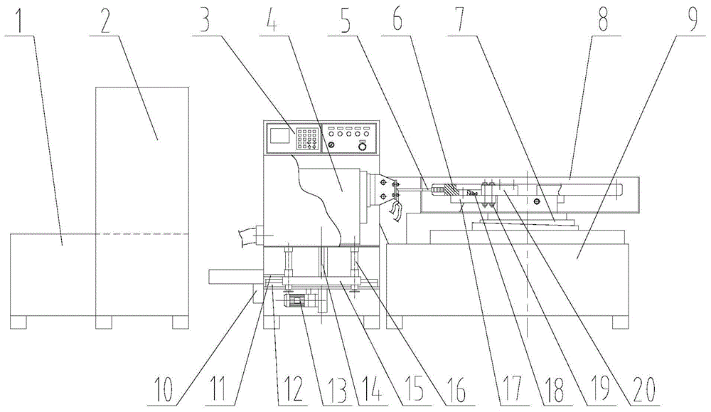 一种链轮轮齿工作面中频淬火专机的制作方法