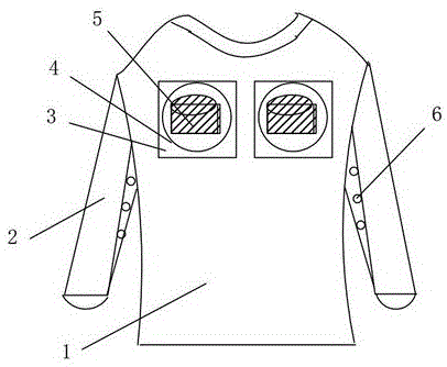 多功能病号服的制作方法