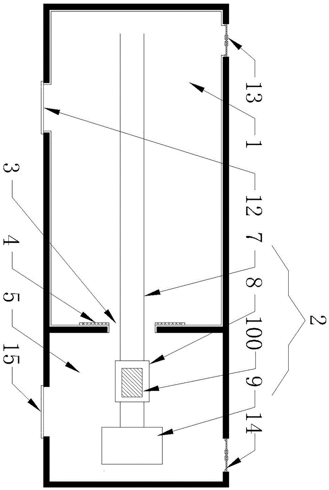 动力电池模拟碰撞试验舱的制作方法