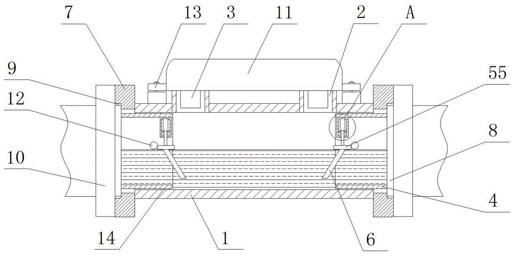 一种热量表新型腔体结构的制作方法