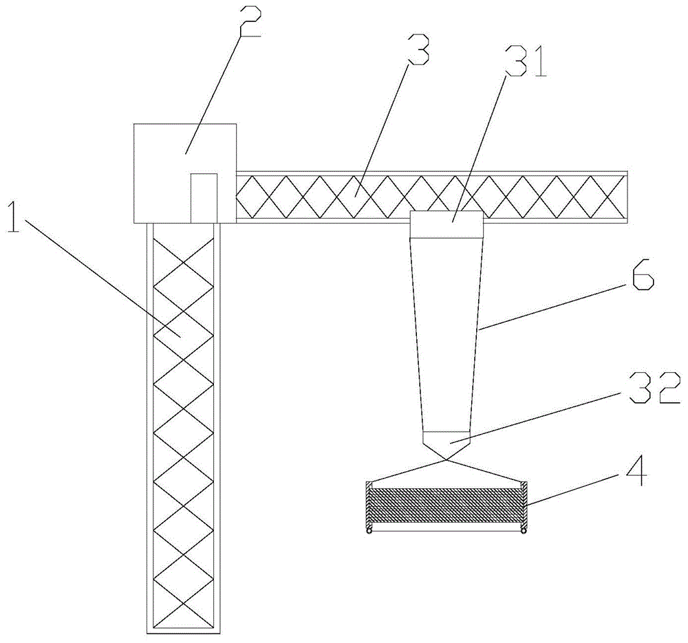 一种高速公路建设用预制材料吊装装置的制作方法