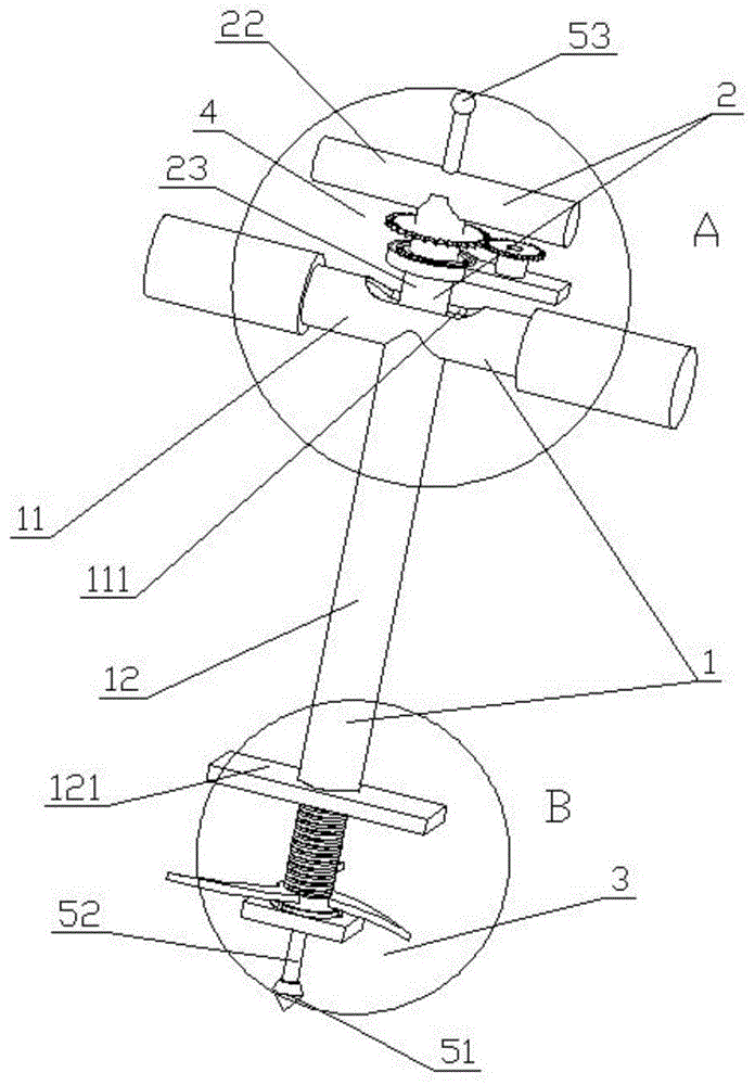 土壤农残测定取样器的制作方法