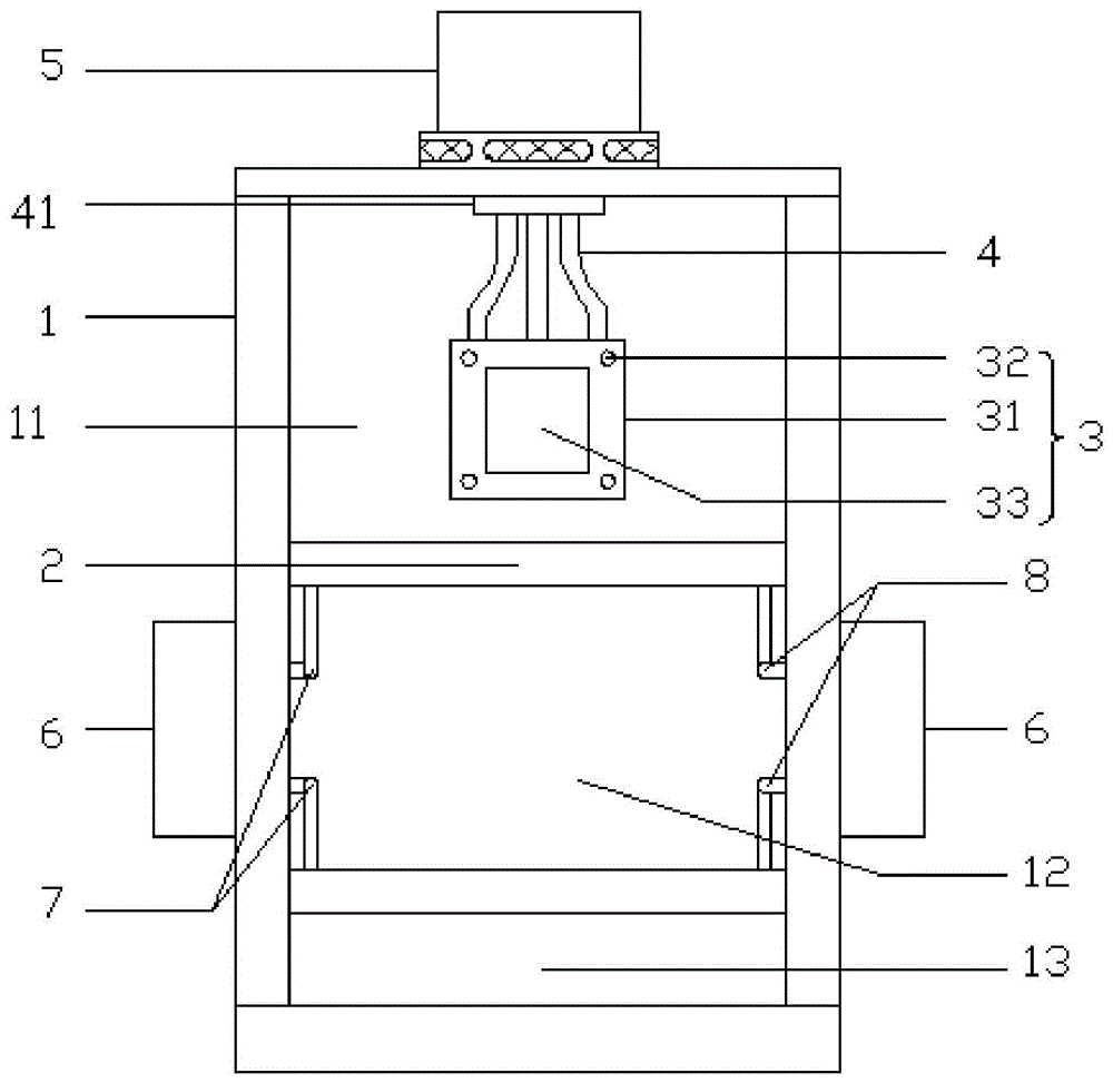 一种热管散热变频器机柜的制作方法