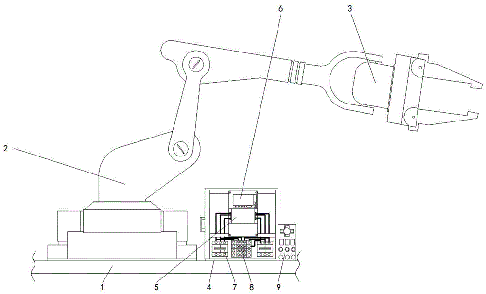 一种数控机器人手臂用的线束的制作方法