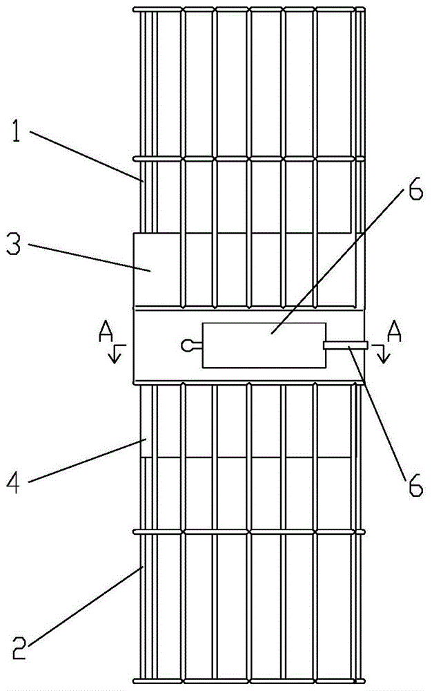 袋笼连接结构的制作方法