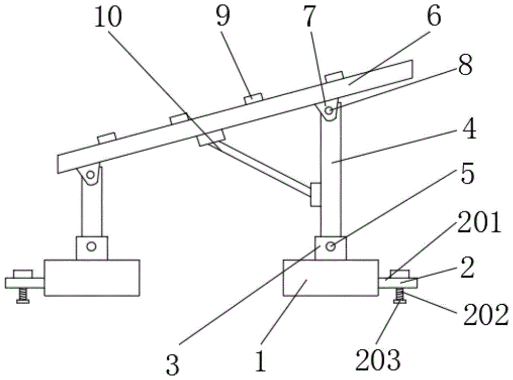 一种便于拆装的太阳能固定结构的制作方法