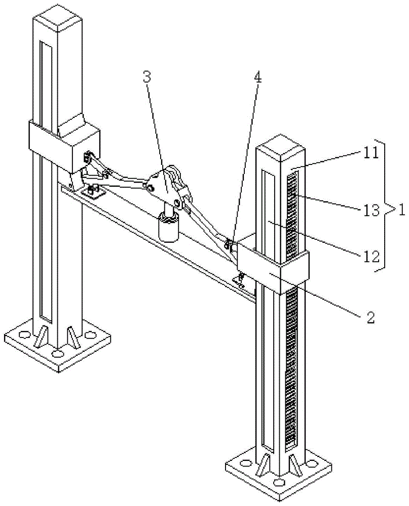 一种用于垂直升降装置的锁止机构的制作方法