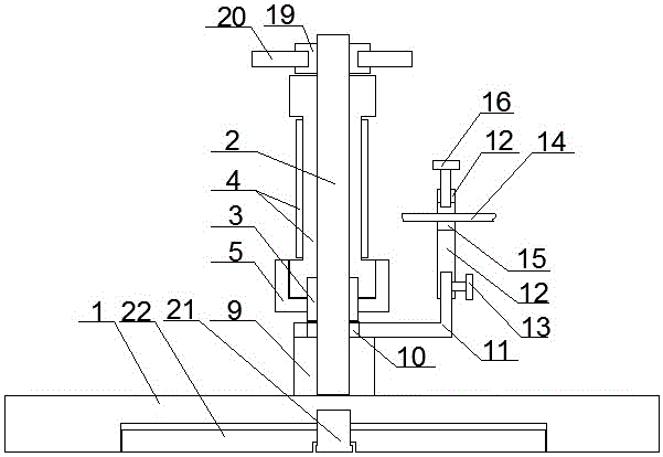 一种放线架的制作方法