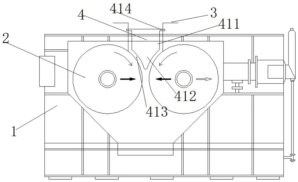 一种辊压机用侧挡板结构的制作方法